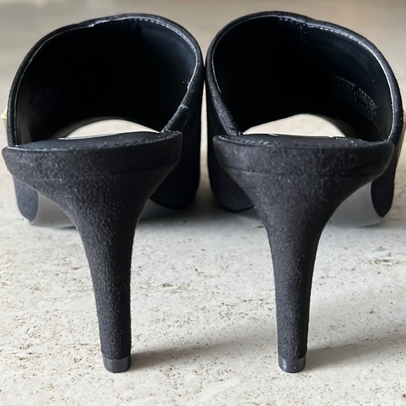 NWOT Calvin Klein carine black suede sandals - Picture 8 of 15